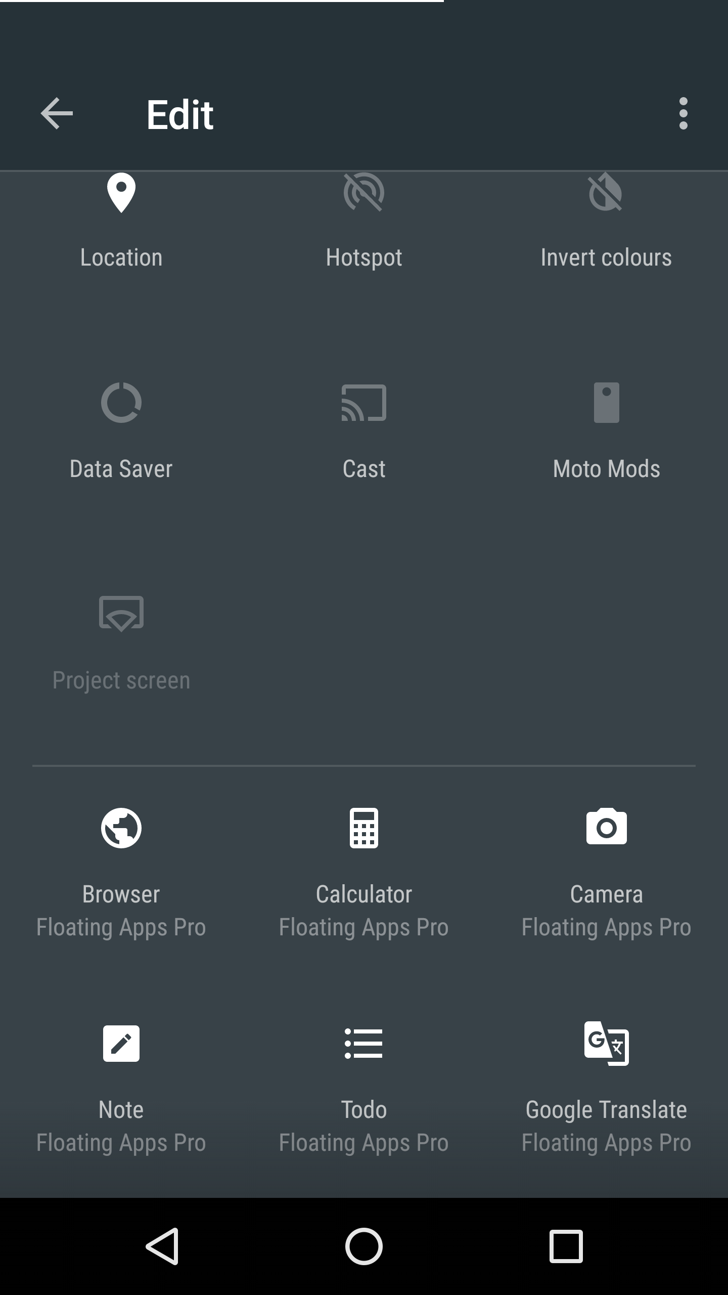 Floating Apps